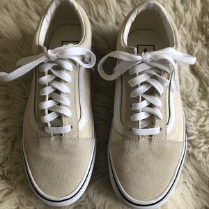 Vans Old Skool Cream/ White 7.5